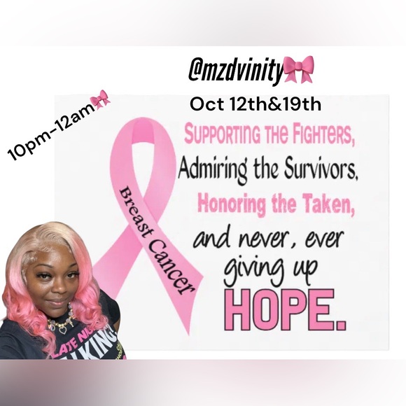 💪🏿🎀We fight Together💪🏿🎀Breast Cancer Awareness Marathon 💕10/5/25💕 - Picture 6 of 16